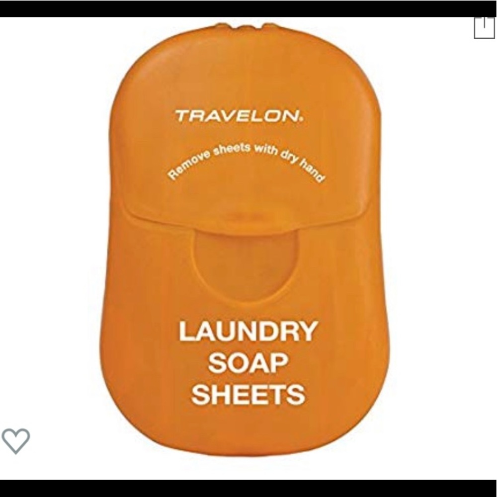 Travelon Hojas de jabón de lavandería